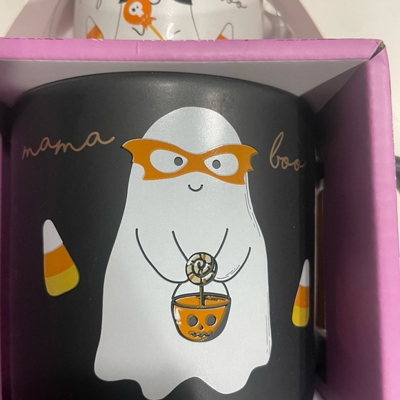 Mama Boo and Baby Boo Halloween Ghost Mug Set of 2 a cup mom and a cup for child - Picture 4 of 6